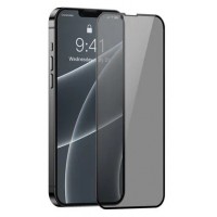 6.7" Защитное стекло Baseus антишпион для iPhone 14Plus/13ProMax 0.3mm SGBL090202 (черный)